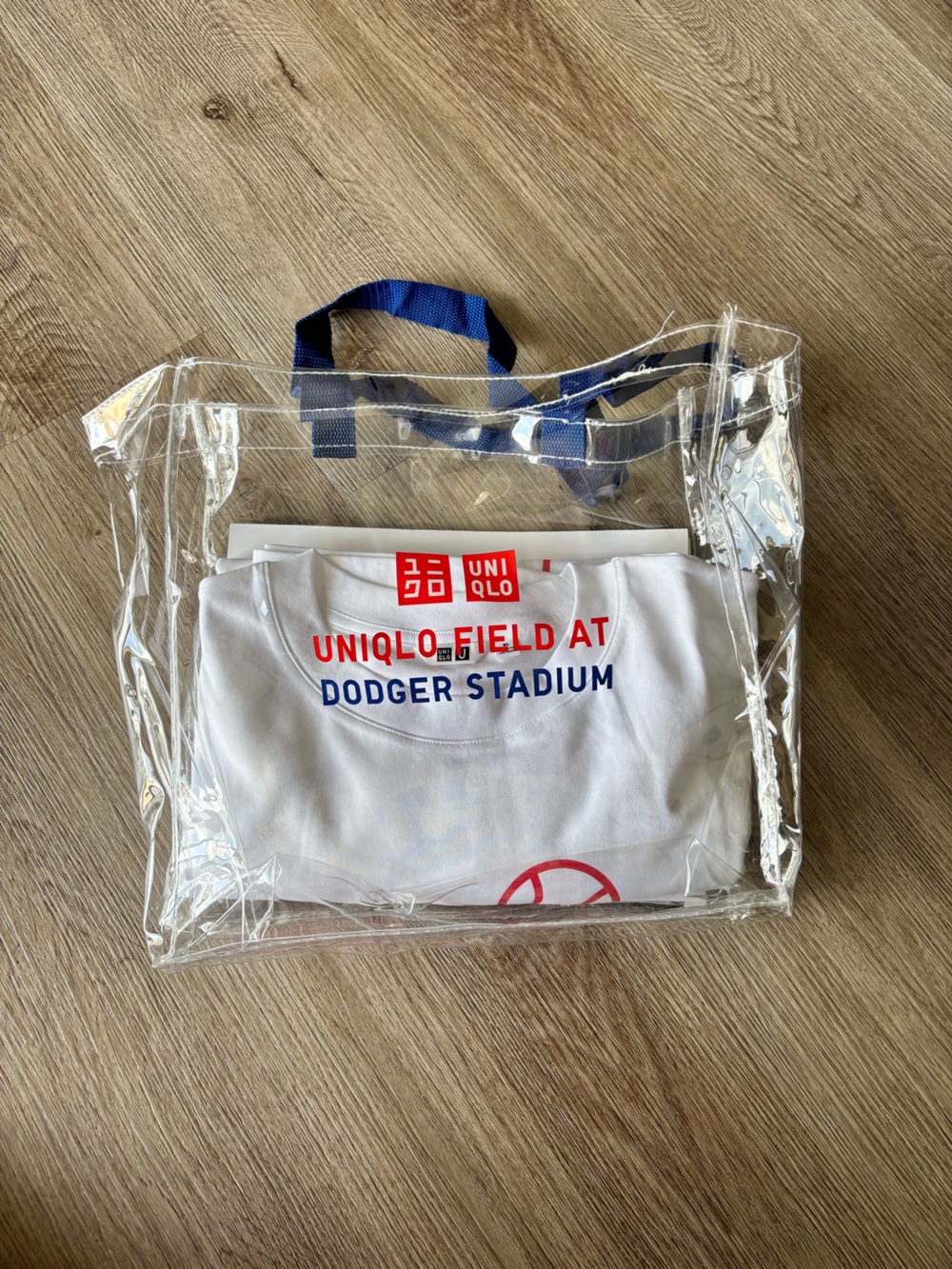 LA Dodgers Father’s Day UNIQLO T-Shirt + Clear Tote Bag Bundle SGA 6/21/26 -  XL